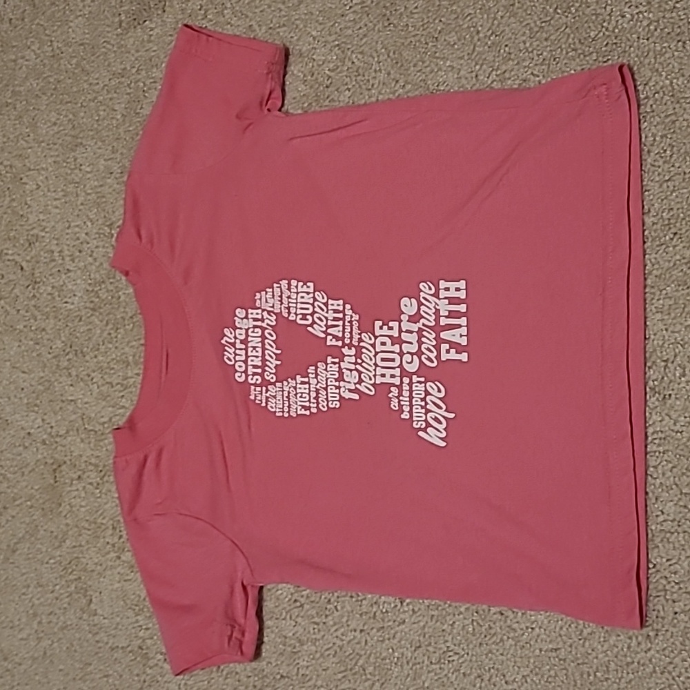 Ivy & Crown Breast Cancer Ribbon Tshirt 3T